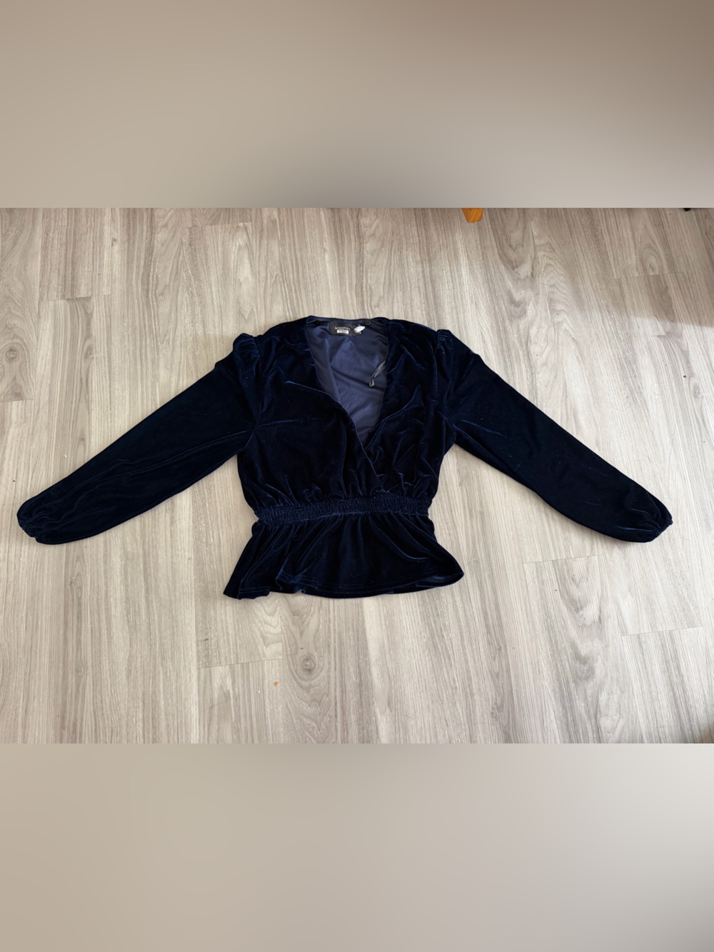 Women's Velvet Peplum Jacket